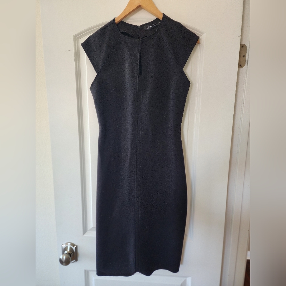 Zara black dress